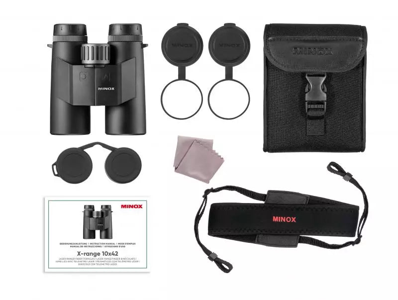 Minox Binocular X-range 10x42 Binoculars - Clast