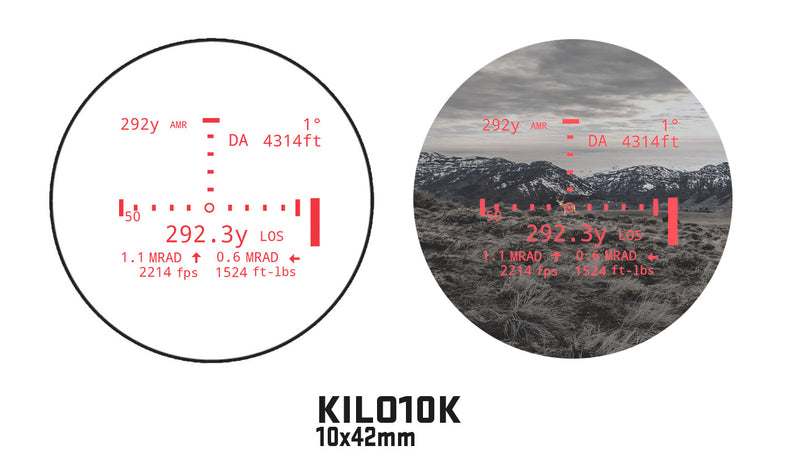SIG KILO10K-ABS HD Rangefinder Binoculars - Clast