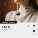DJI Mic 3 ( 1 TX + 1 RX )