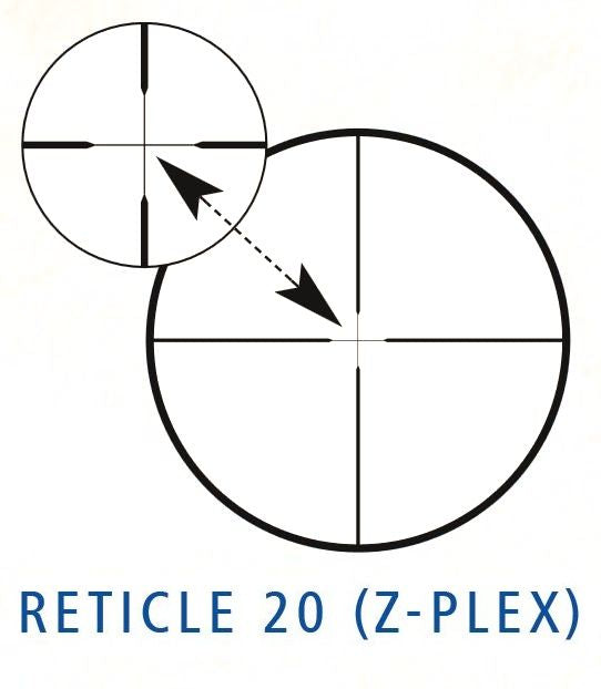 ZEISS Conquest V4 3-12x56 Ret 20 Riflescope