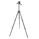 SLIK PRO AL-323-3WFC Aluminium Tripod & SH-747FC 3-way Friction Head - Clast