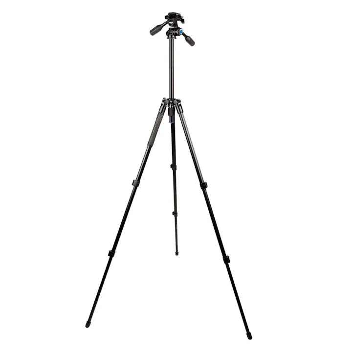 SLIK PRO AL-323-3WFC Aluminium Tripod & SH-747FC 3-way Friction Head - Clast