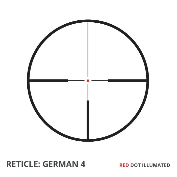 Vanguard Endeavor RS IV 3-12x56 German 4 Illuminated Reticle Riflescope