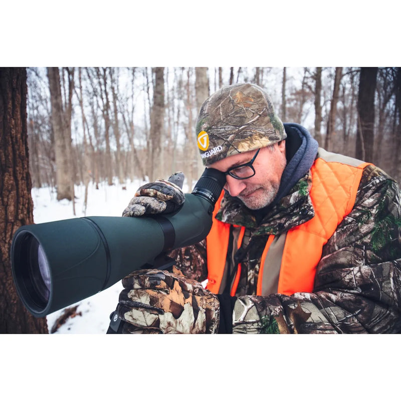 Vanguard VEO IV 82A 25-60x82 Angled Spotting Scope with Carbon Body
