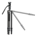Vanguard VESTA GO 264CV12 Carbon Fiber Tripod with PV-12 Video Head - Clast