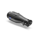 A Zeiss thermal imaging scope in matte black, shown at a three-quarter angle on a clean white background with a soft shadow.