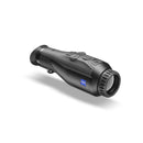 A black Zeiss thermal imaging scope or monocular device shown at a three-quarter angle on a clean white background with a soft shadow.