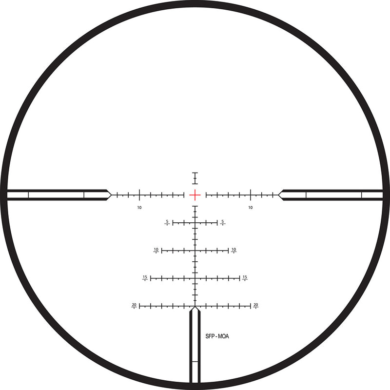 ZEISS Conquest V4 4-16x50 ZBi illum Ret (68) Ballistic Turret capped wind Riflescope