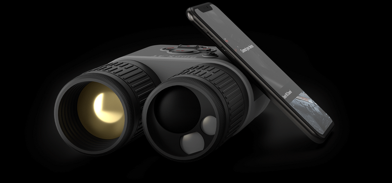 ATN BINOX 4T 50mm 4.5-18x 384x288 Thermal Binoculars W/ Laser Rangefinder - Clast