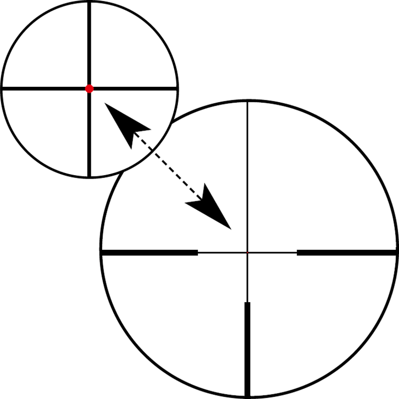 illuminated reticle 60