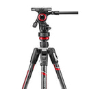 Manfrotto Befree Live Carbon Fibre Video Tripod Kit with Twist Locks - Clast