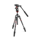 Manfrotto Befree Live Carbon Fibre Video Tripod Kit with Twist Locks - Clast