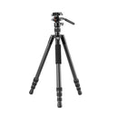 Vanguard VESTA GO 264CV12 Carbon Fiber Tripod with PV-12 Video Head - Clast