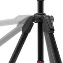 Manfrotto 502 Video Head and 055 Carbon Fibre 4-Section Tripod Kit - Clast