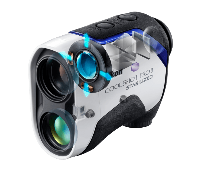 Nikon Coolshot Pro II Stabilized Laser Range Finder Clast