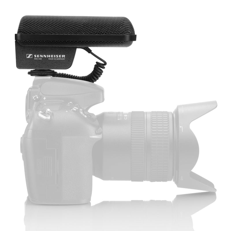 Sennheiser MKE 440 Compact Stereo Shotgun Microphone - CLAST