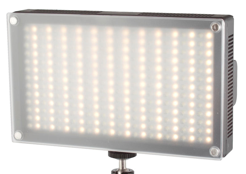 Glanz LED312AS Video/DSLR LIGHT with Li-ion Battery, Dimmer + Colour Adjust - CLAST